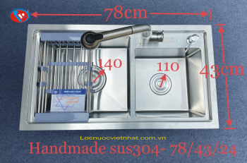 Chậu 7843 Lệch bậc thang 304