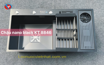 Chậu 1 Hố 8846 rửa bát kèm rửa cốc Kagol nano