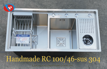 Chậu 2 hố 1 Bàn 100046