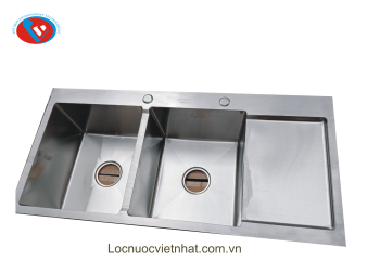 Chậu 2 Hố 1 Bàn Cân 100045 HAND MADE