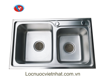 Chậu 2 Hố Lệch 6842 Chậu Thường