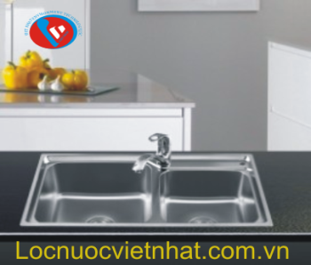 Chậu 2 Hố Lệch S80 Sơn Hà