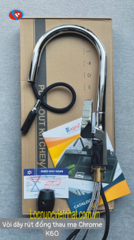 Vòi rửa bát nóng lạnh Kagol K60