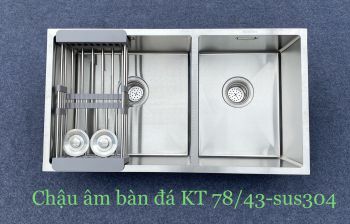 Chậu 7843 gờ mỏng cân 304
