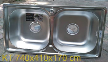 Chậu 2 Hố Cân S76s Sơn Hà