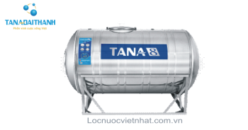 Bồn nước inox Tân Á 8 –1500L Ngang(Ø1140)