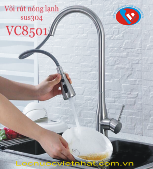 Vòi rửa bát nóng lạnh Kagol VC 8501